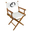 Whitecap Directors Chair w/Sail Cloth Seating - Teak